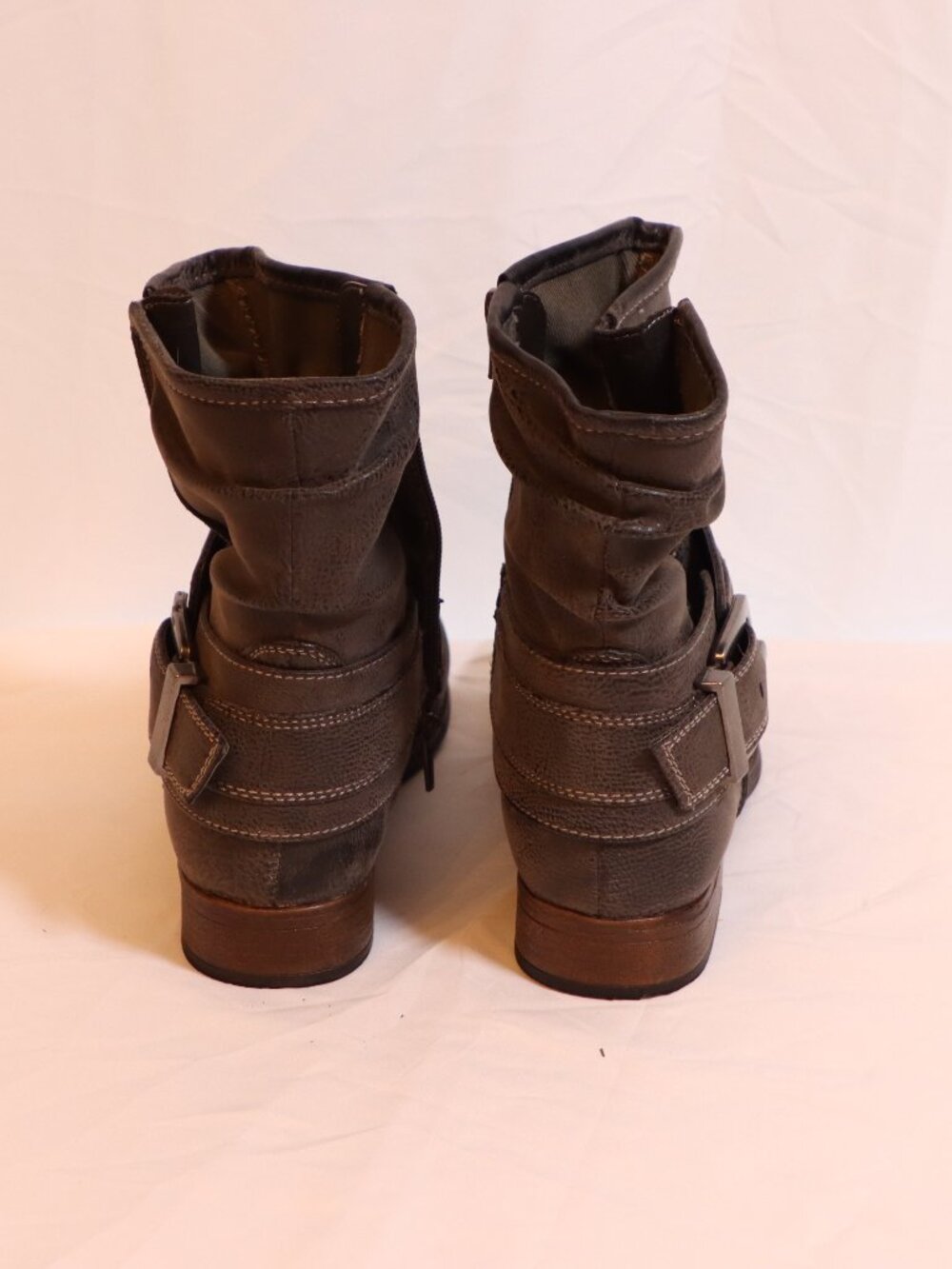 Madeline "Bless You Too" Boots Pewter Size 9 - Picture 5 of 6